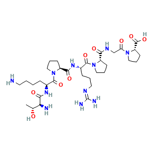 Selank 2D molecular structure for compound 11765600