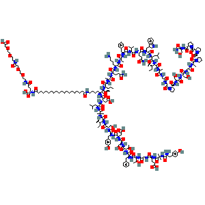 Tirzepatide 2D molecular structure for compound 156588324