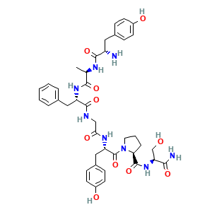 Dermorphin 2D molecular structure for compound 5485199