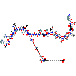 Semaglutide 2D molecular structure for compound 56843331