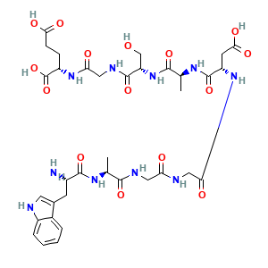 DSIP 2D molecular structure for compound 68816