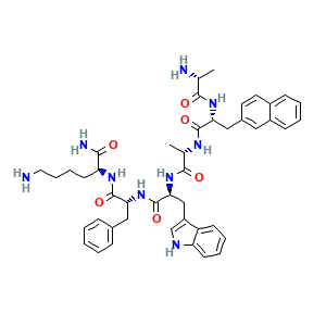 GHRP-2 2D molecular structure for compound 6918245