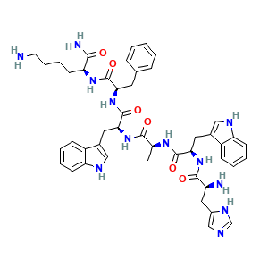 GHRP-6 2D molecular structure for compound 9919153